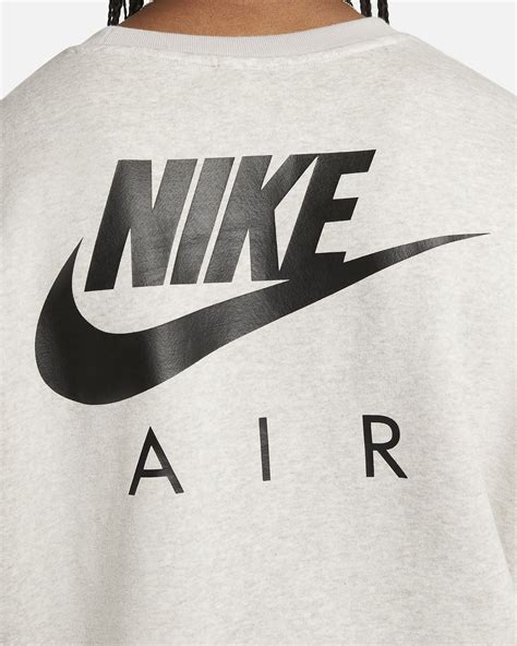 herren fleece rundhalsshirt nike air|Nike Factory Stores.